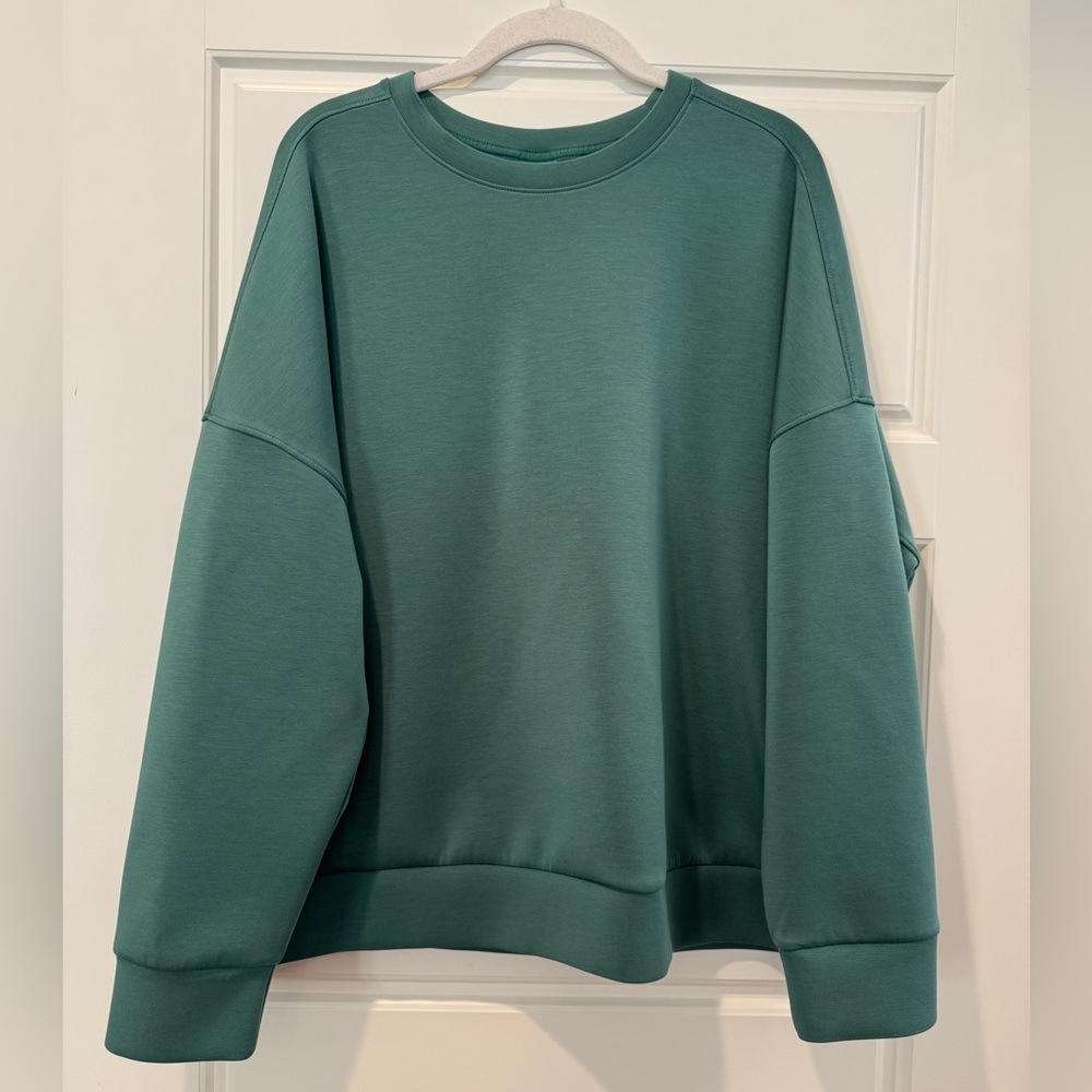 Member’s Mark XXL Green Luxe Crew Sweatshirt